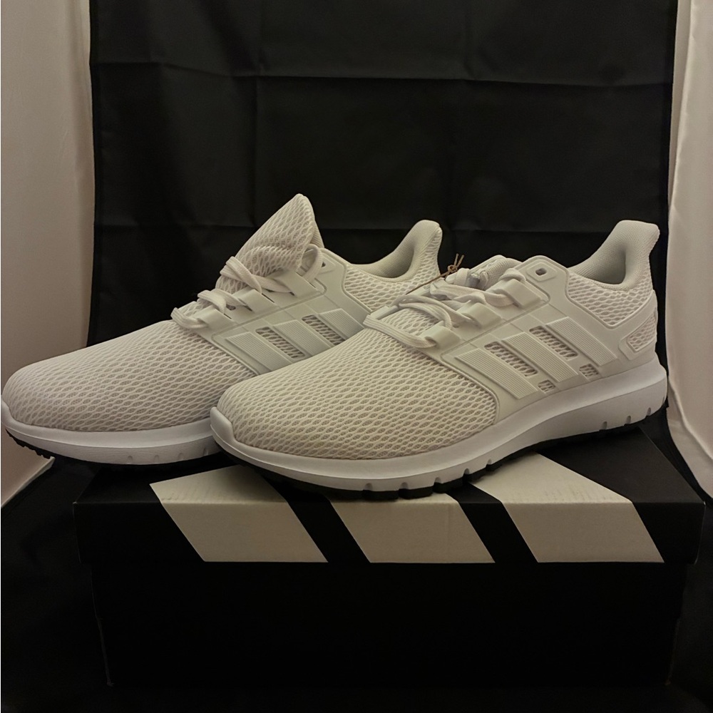 Adidas Women’s Cloudfoam White Running Shoes